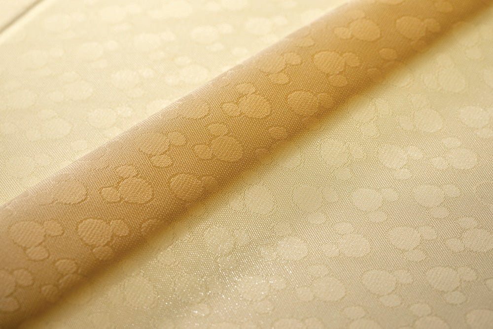 Tango crepe pattern plain color [light yellow]