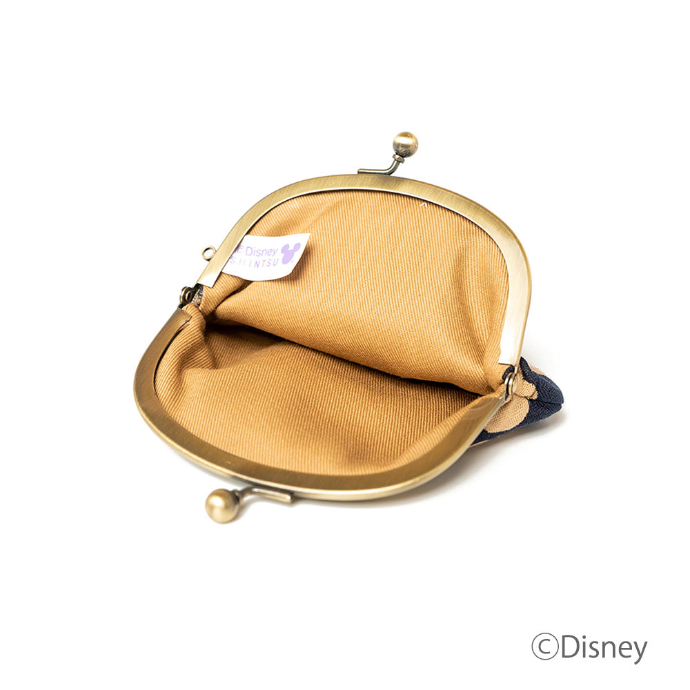 Nishijin-ori Wind-through Mini Purse [Navy]