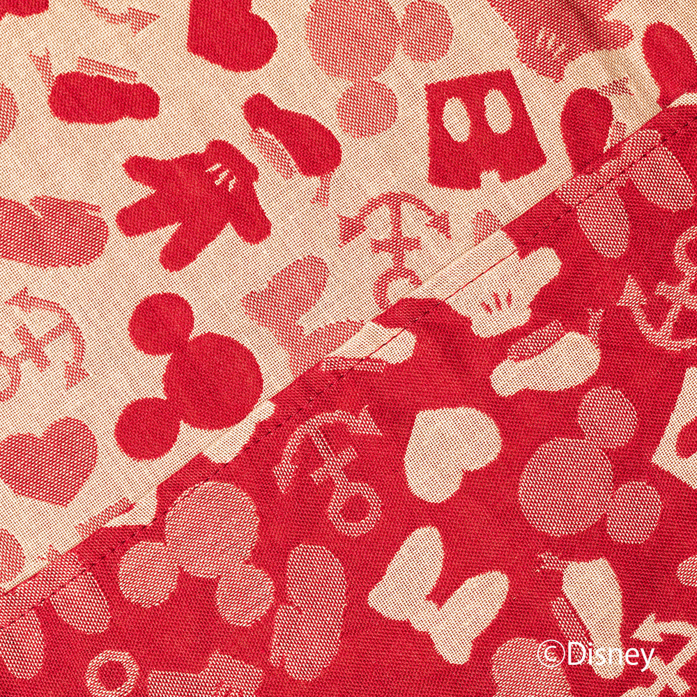 Nishijin-ori Furoshiki (Japanese-style wrapping cloth) [Red]